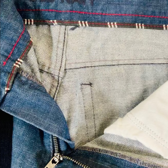 Old Navy Jeans Dark Wash Straight Leg Men Denim - Picture 5 of 6